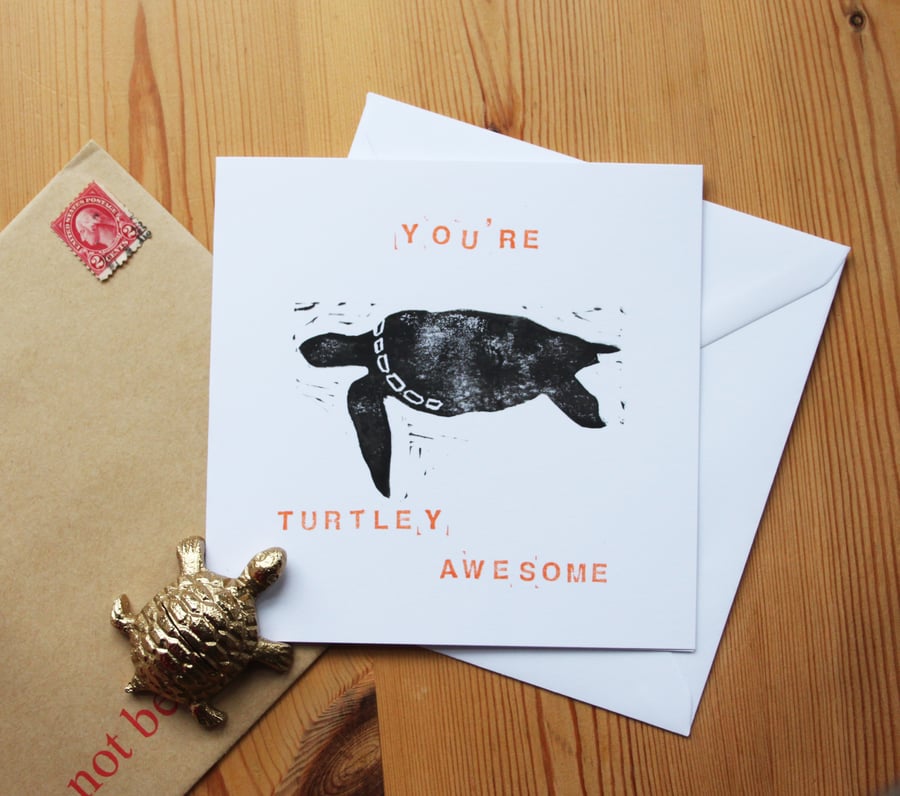 Turtley awsome Card