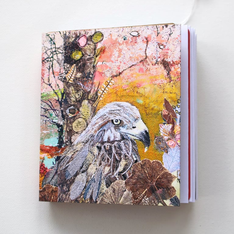 Summer Kite, handmade journal