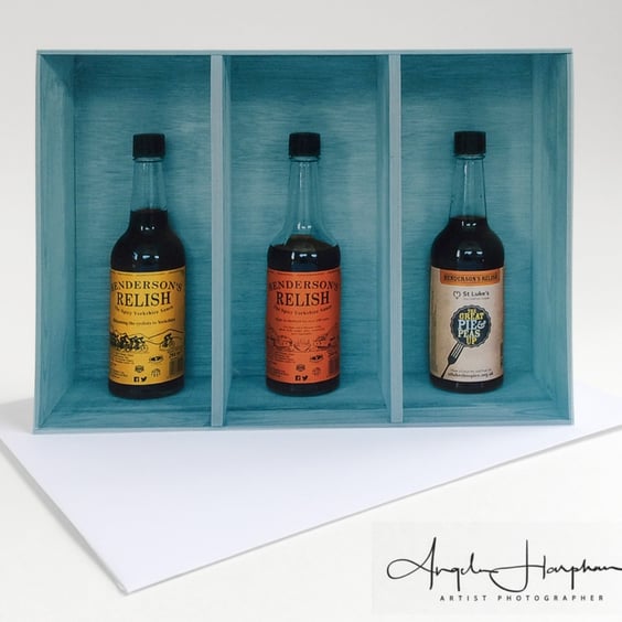 Blank Art Card -Triple Hendos