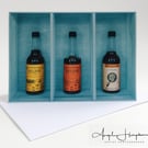 Blank Art Card -Triple Hendos