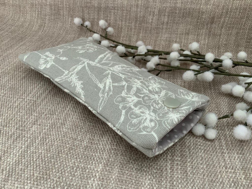 Fabric Glasses Case, Sunglasses Case, Glasses Pouch, Fabric Purse