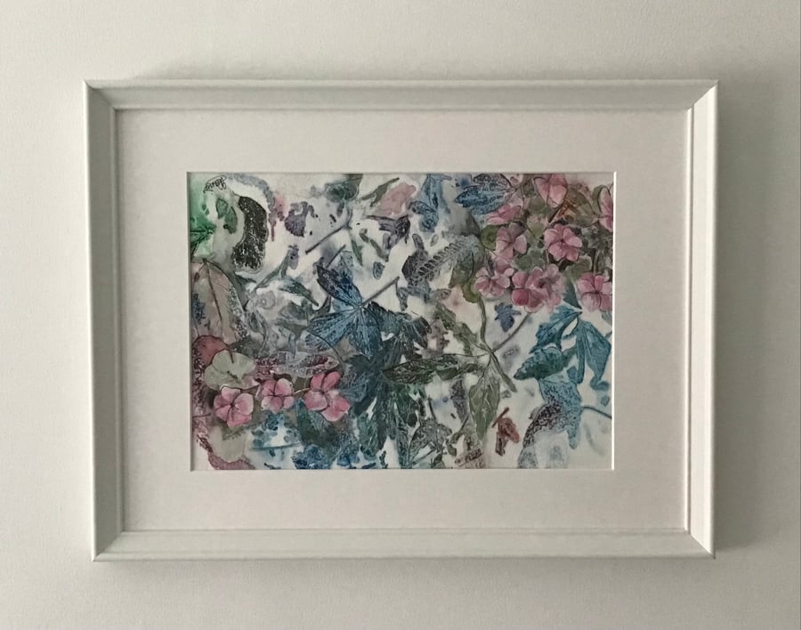 Leaf impressions - print