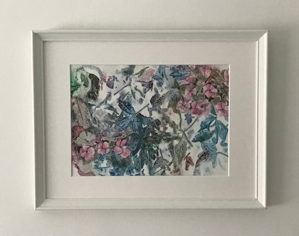 Leaf impressions - print