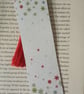 Handmade Bookmark Christmas Wishes and Gift Tag - Image 2