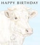 Jacqueline the Cow - Birthday Card - Image 1