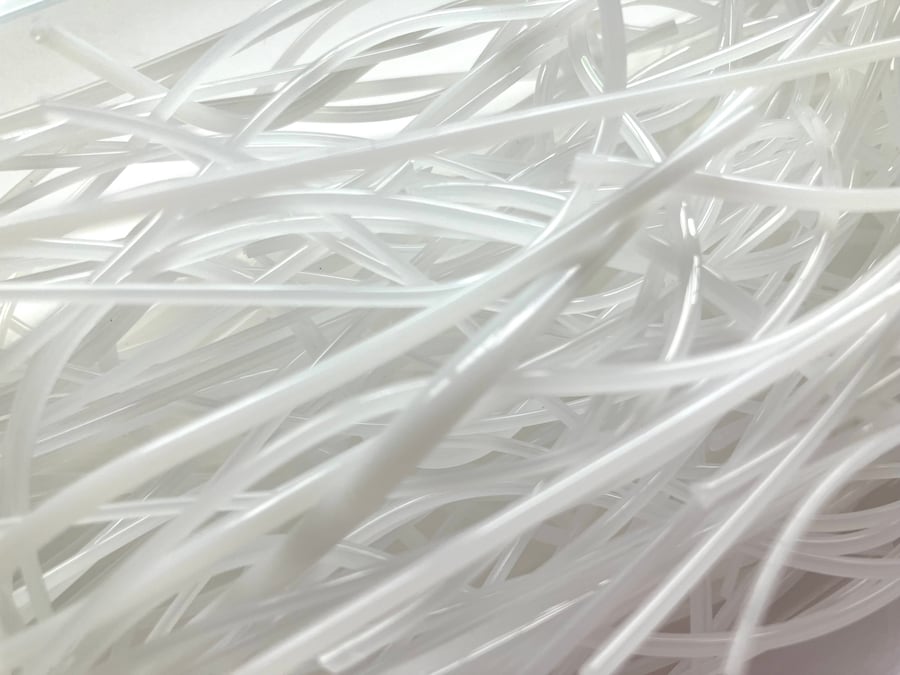 200g White Bullseye 90coe glass Vitrigraph stringers