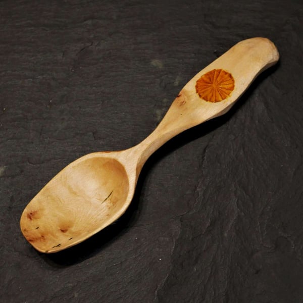 Handcarved Sycamore Tablespoon