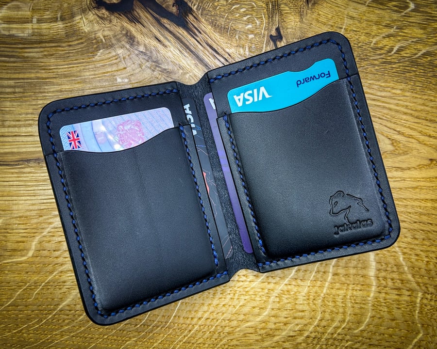 Handmade Full Grain Leather Minimalist Wallet