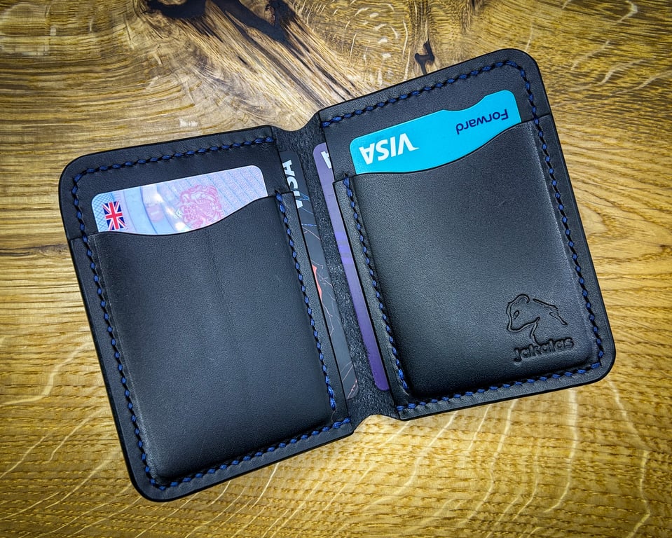 Handmade Full Grain Leather Minimalist Wallet