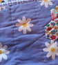 Vintage fabric patchwork quilt - Image 4