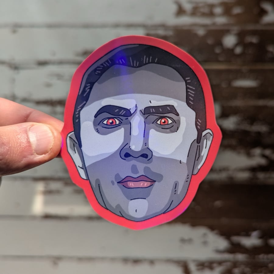 Dracula Sticker