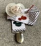 Disney Mickey Mouse SHORT and X-SHORT (Baby-Infant-Toddler) Pacifier Clip Disney - Image 4