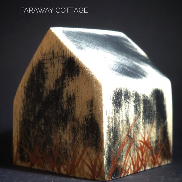 Hand crafted wooden house