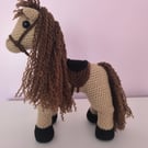 Crochet horse
