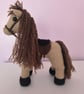 Crochet horse