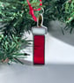Stained glass Christmas Decorations, candle, cracker & jumper - Image 3