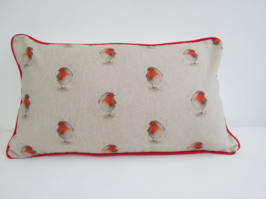Red Robins Cushion 