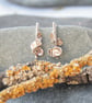 Sterling silver botanical earrings - Image 8