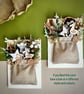 3D winter forest Christmas card hessian goodie bag keepsake woodland diorama art - Image 10
