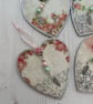 Home - Decoupage Rose Wooden Heart Decoration by Carolee Crafts PB7 - 0007 - Image 6