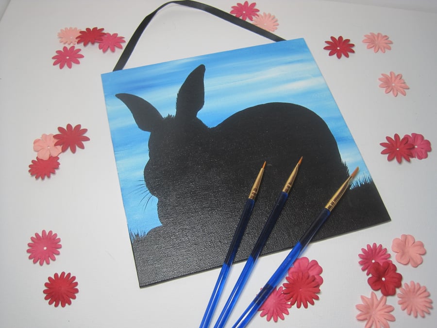 Bunny Rabbit Original  Painting