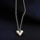 Mini silver heart bracelet 