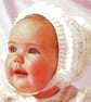 VINTAGE KNITTING PATTERN PDF Baby Bonnets - Image 2
