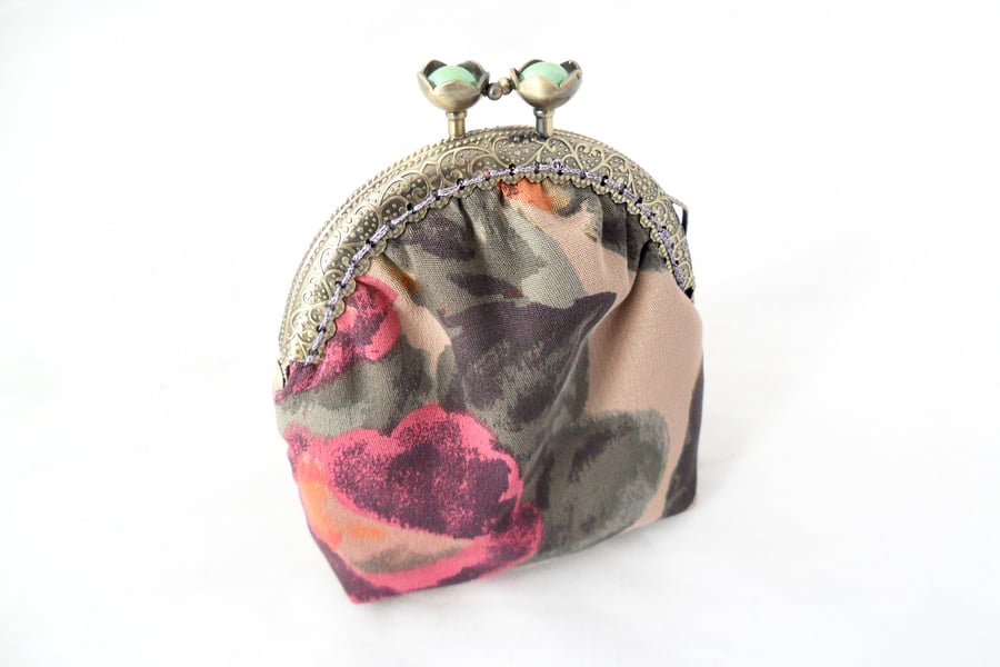 Silk coin purse