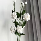 Crochet Jasmine,1 PCS White Jasmine Flower,Home Decor,Gift 