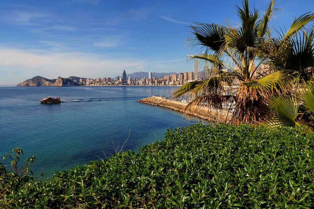 Benidorm Poniente Beach Costa Blanca Spain Photograph Print
