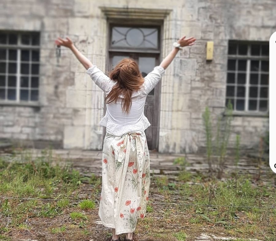 Allotment skirt digital pdf patten