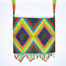 Quetzal Queen Beaded Bag