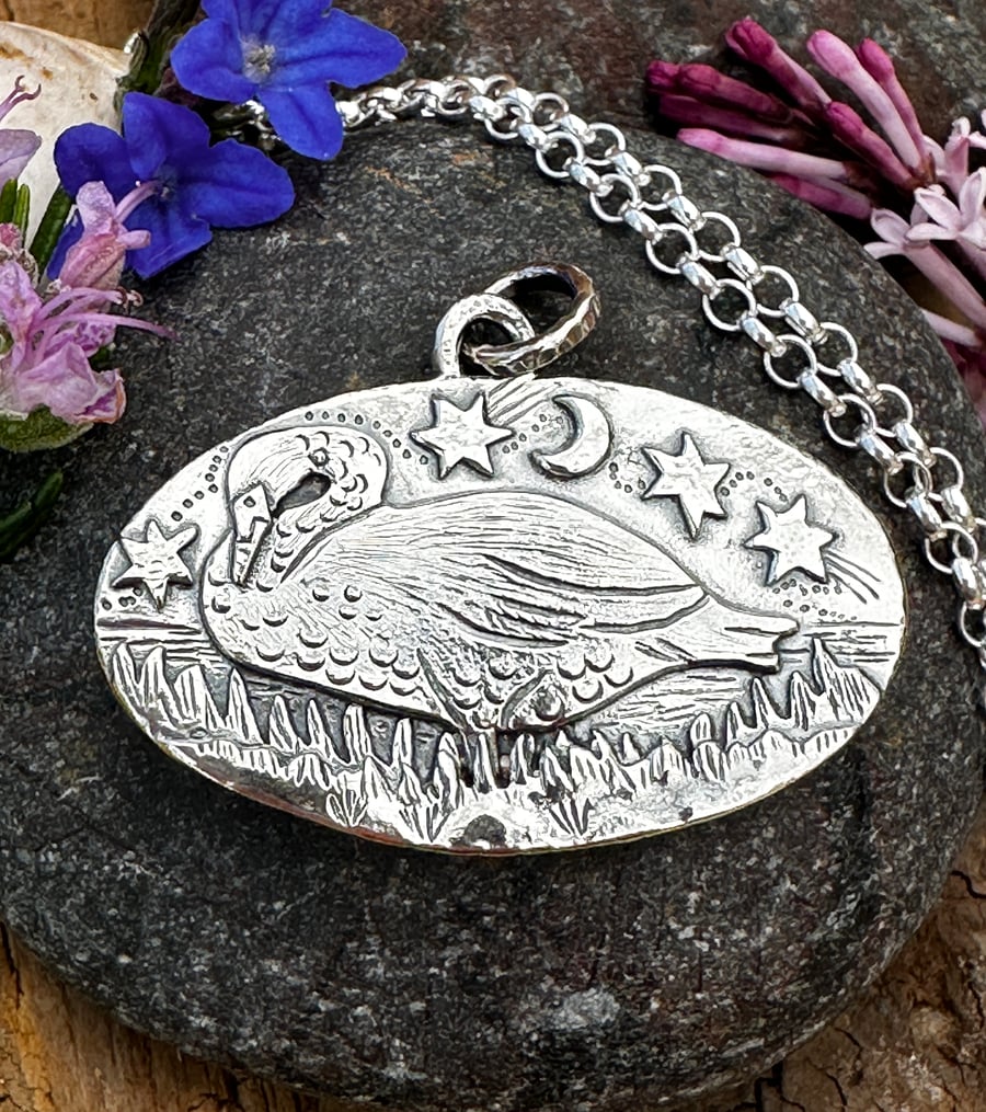 Ulverston Swan Pendant