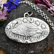 Ulverston Swan Pendant
