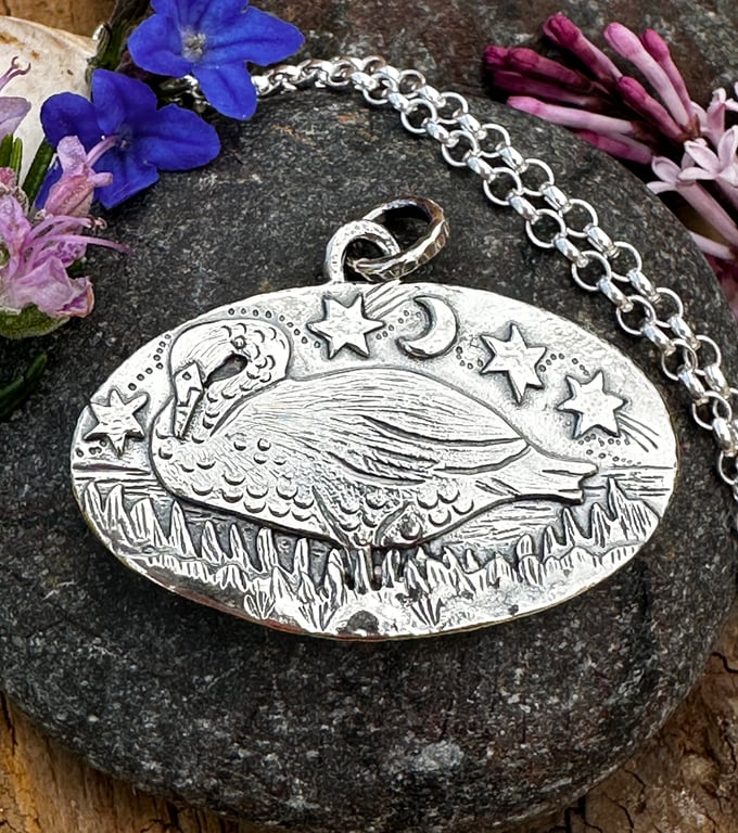 Ulverston Swan Pendant