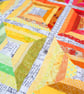 Large Rainbow Patchwork Quilt - Image 3