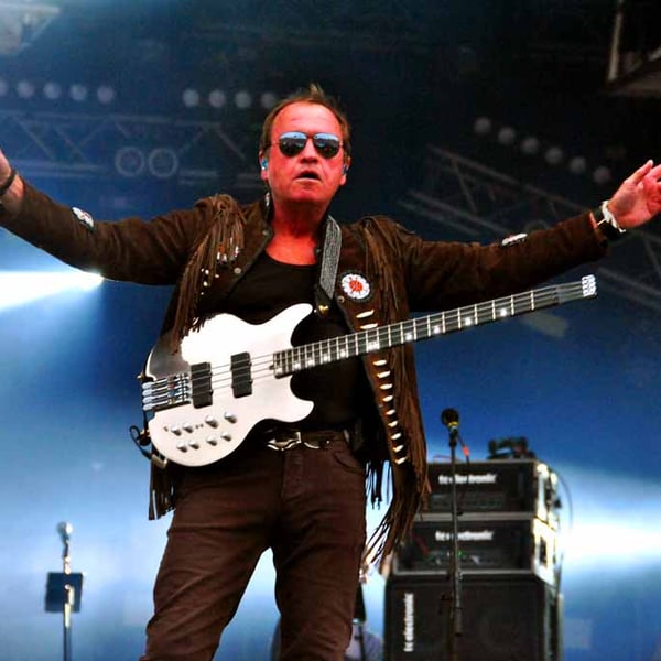 Mark King Level 42 In Concert Photograph Print