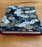 Japanese Cranes and Chrysanthemums Design Quilted Fabric I-Pad Sleeve  - Image 5