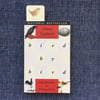 Wren bookmark (smooth card)
