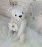 Daisy, an ivory mohair teddy bear