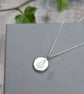 Sterling Silver Evergreen Tree Pebble Necklace - JBJ2076 - Image 1
