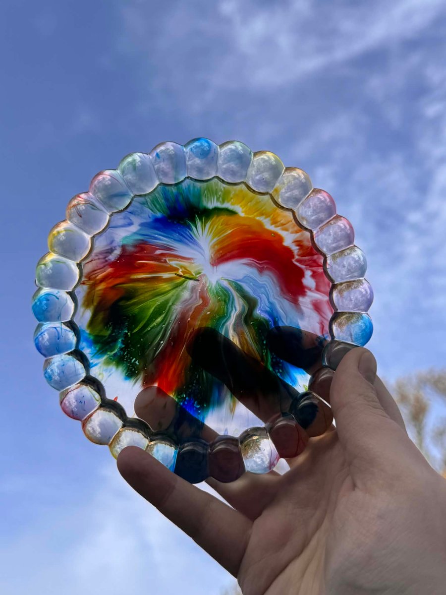 Tree of colours trinket dish