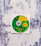 Dandelion Love 38mm round sticker - Image 1