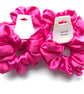 Large Silky satin luxury fabric scrunchies, Large scrunchie, Satin fabric  - Image 3