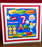 Personalised Lego Birthday Card 5th 6th 7th 8th 9th Son Grandson 