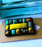 Fused Glass Mosaic inspired Brooch - Image 1