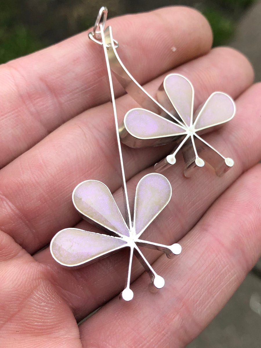 Cherry blossom pendant 
