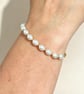 Freshwater Pearl Bracelet, Gold Stainless Steel  - Image 5