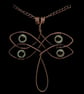 Antique copper wire wrapped Dragonfly - Image 1