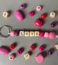 Love Keyring Making Kit - Eco Craft Kit - Image 1